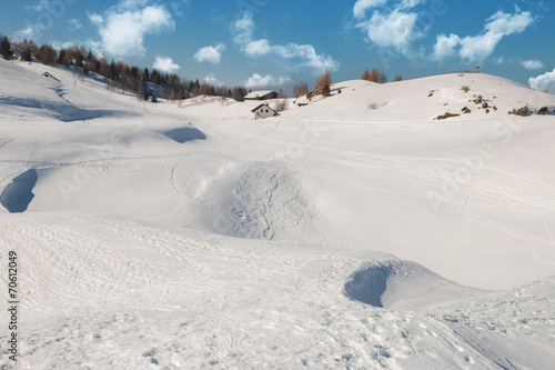 Wallpaper Mural Winter landscape Torontodigital.ca