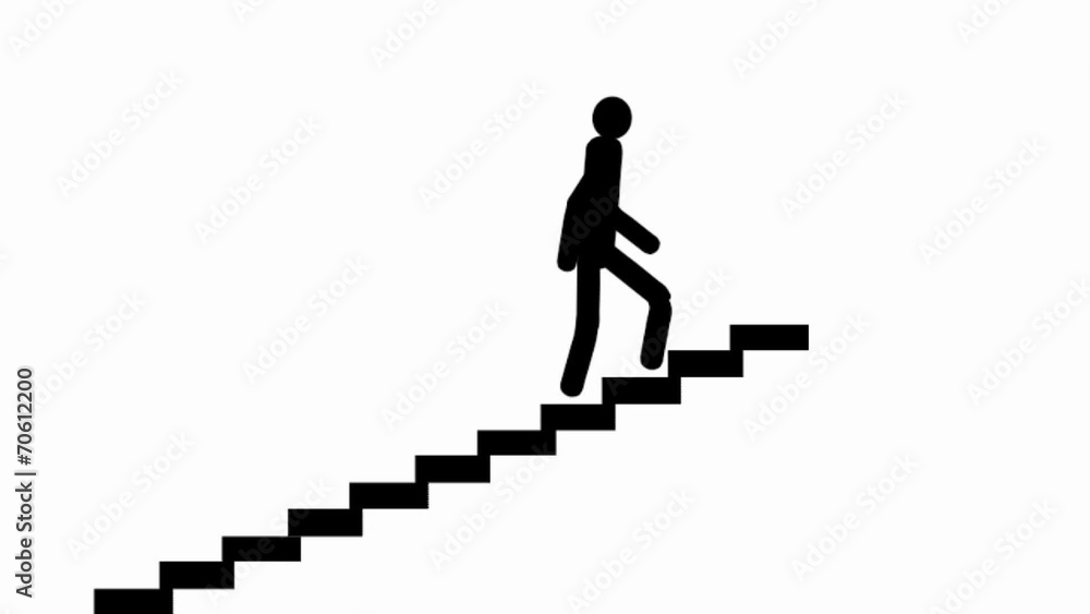 custom made wallpaper toronto digitalMan goes upstairs and then falls down. Abstract cartoon
