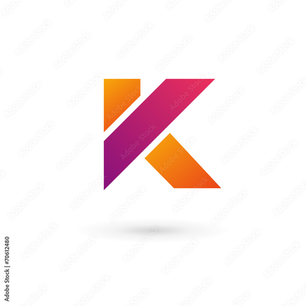 Letter K logo icon design template elements Letter K logo icon design template elements