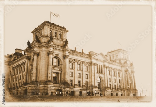 Photography Vintage postcard from Berlin