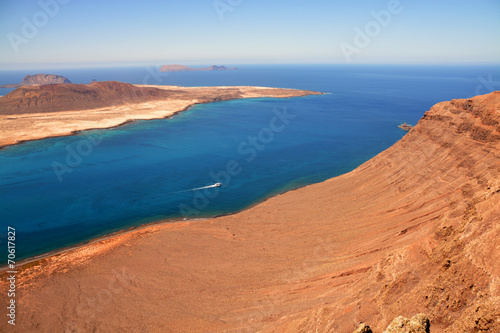 Panorámica Isla Graciosa, Lanzarote