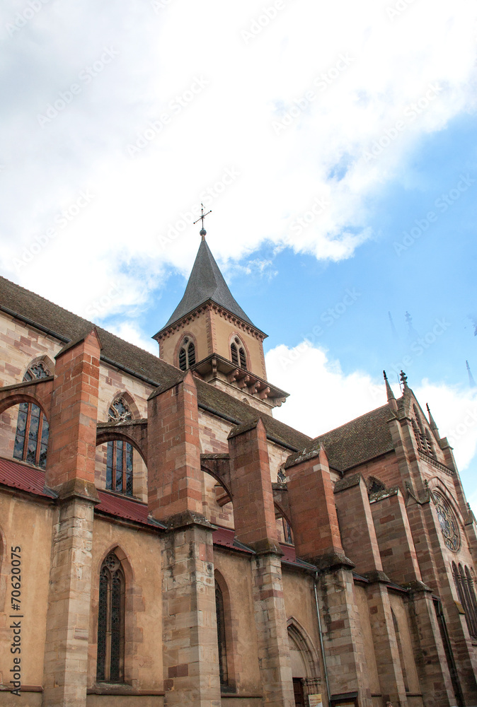 Eglise Saint Grégoire, Ribeauvillé, Alsace, Haut Rhin 