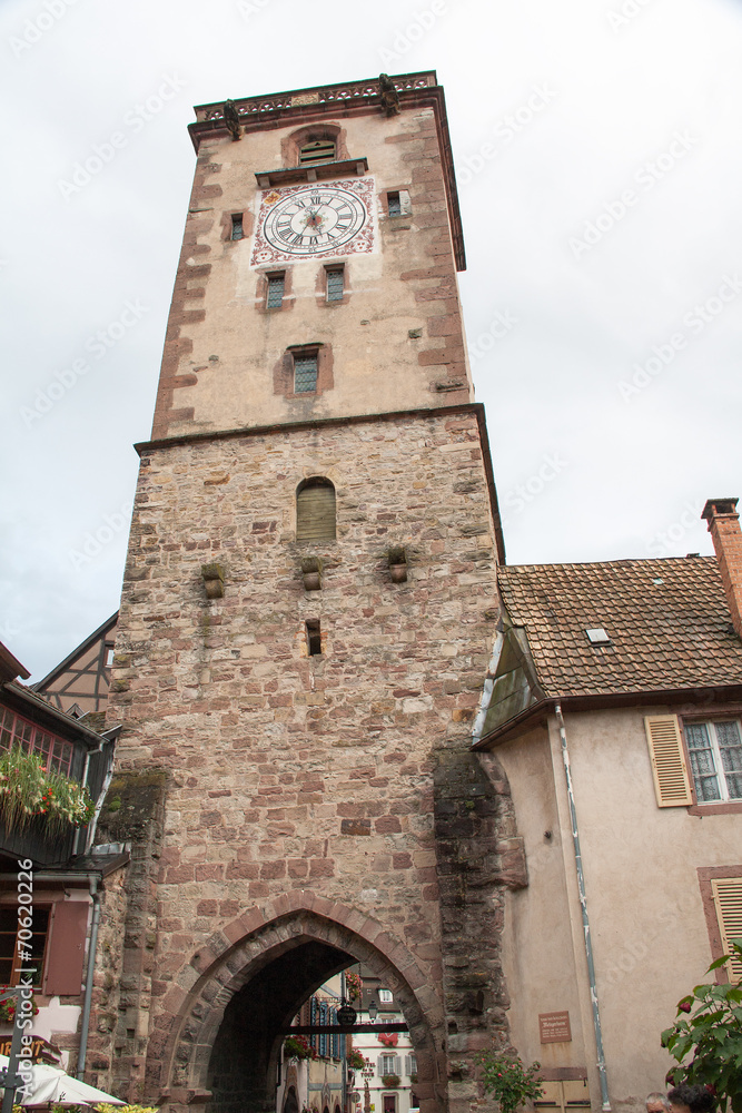 La Tour des Bouchers à Ribeauvillé, Haut Rhin, Alsace