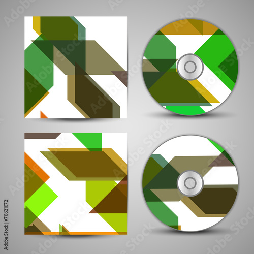 Vector cd cover  set for your design