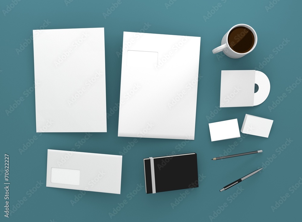 Geschäftspapiere Visitenkarte Briefpapier Kaffee Geschäftspapiere Visitenkarte Briefpapier Kaffee