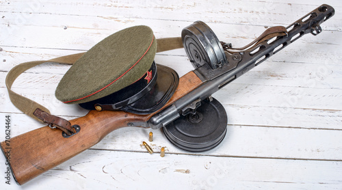 equipment of the Soviet soldier during World War II photo