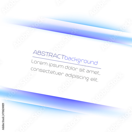 Abstract vector background in blue and white