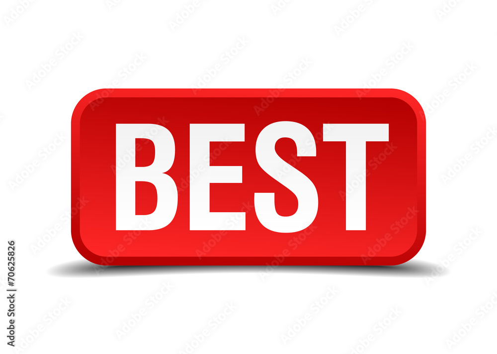 best red square button isolated on white background best red square button isolated on white background