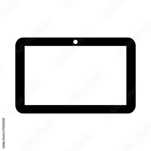 Tablet computer icon
