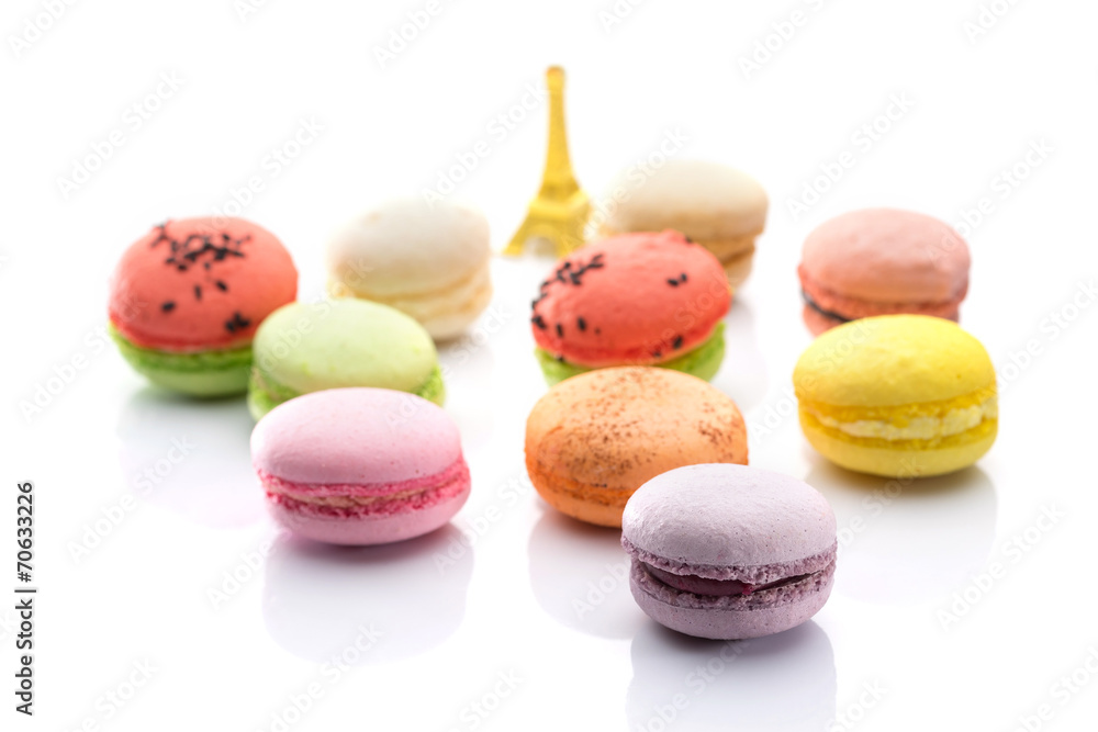 Obraz premium Colorful macaroons