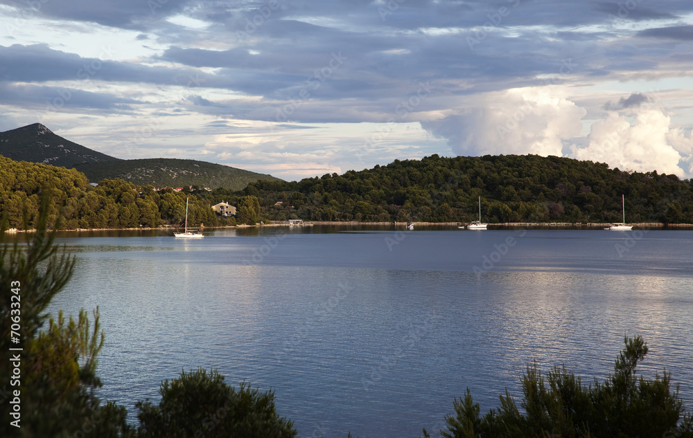 Beautiful bay in Croatia