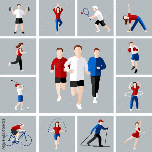 Sport icon set