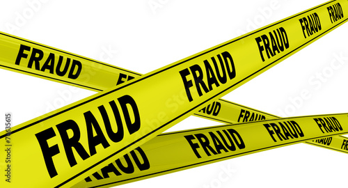 Мошенничество (fraud). Желтая оградительная лента