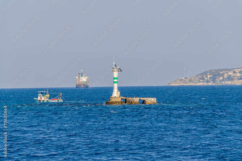 Bosphorus small lighthouse