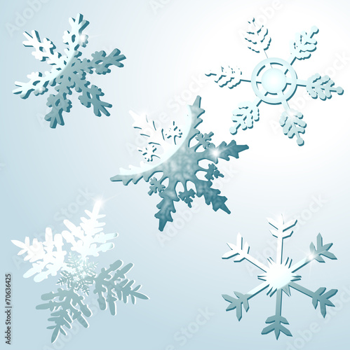 Schneekristalle