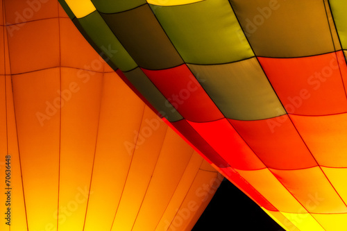 Hot Air Balloon Night Glow