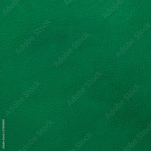 Green leather