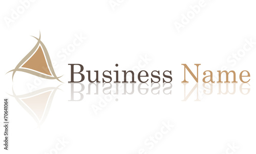 Logo triangle bois