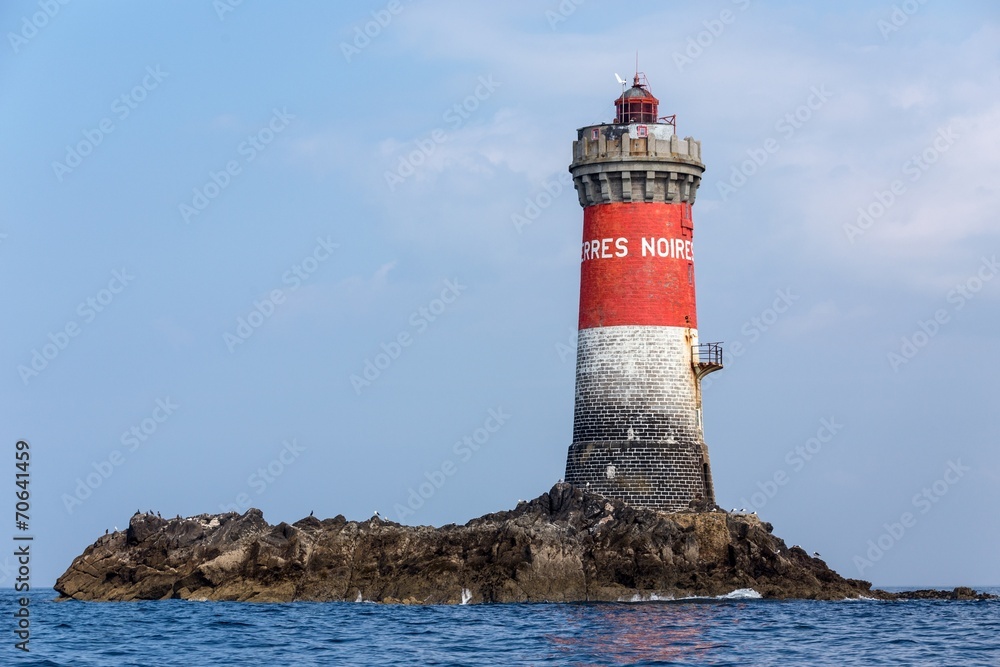 Lightouse in full sea