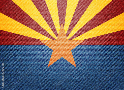 Denim Arizona flag