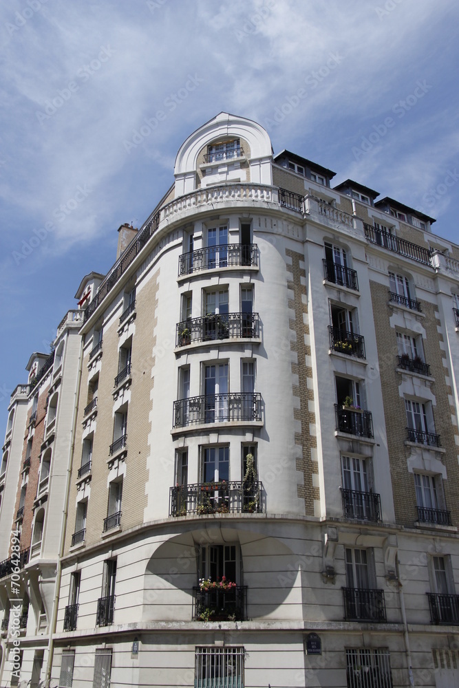 Immeuble ancien à Paris	