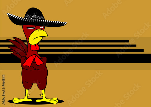 mexican chicken mariachi background2