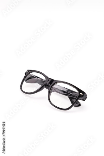 Colorful Eyeglasses isolated on white