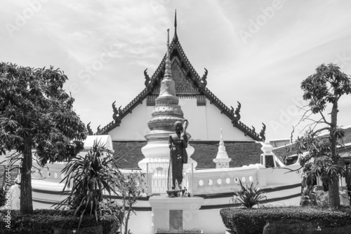 Landscape of Pamok temple photo