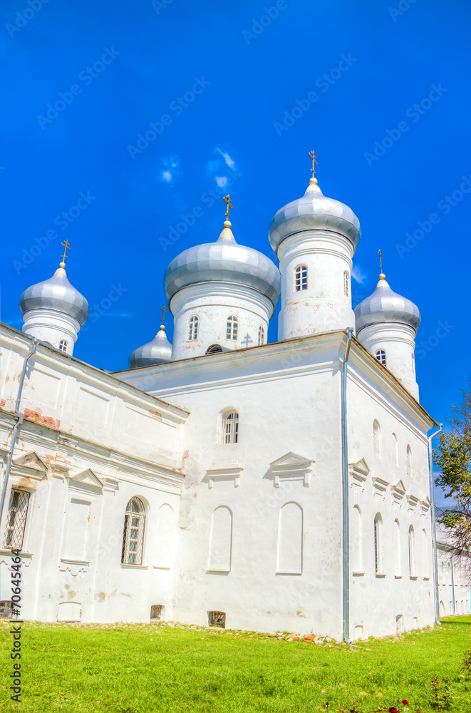 Russia Veliky Novgorod Yuriev monastery
