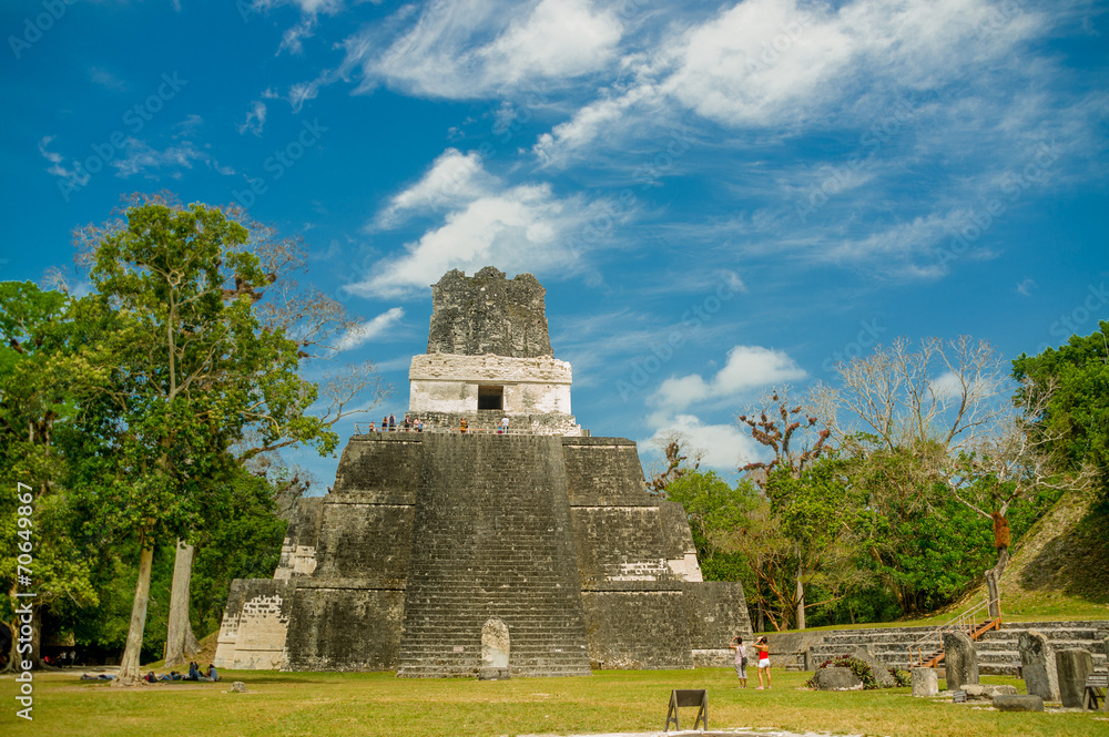 tikal mayan ruins in guatemala