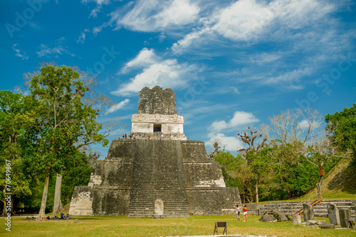 tikal mayan ruins in guatemala