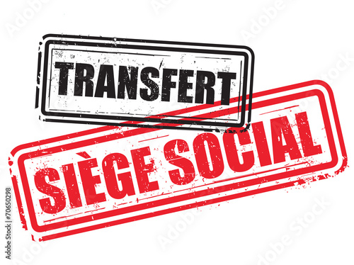 tampons transfert de siège social