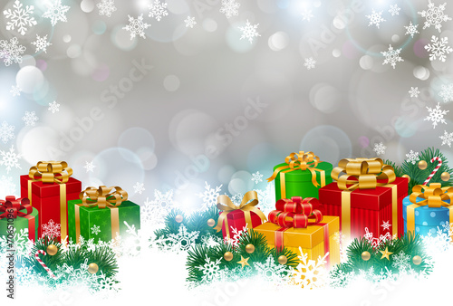 クリスマス背景