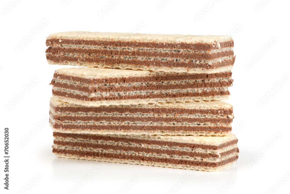 Wafers with chocolate Wafers with chocolate