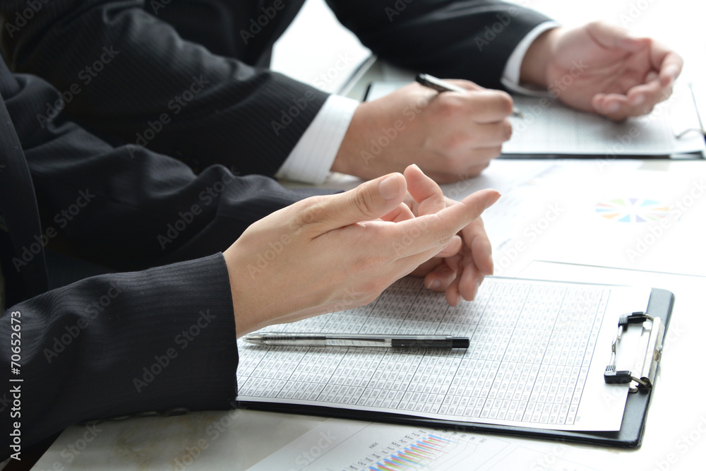 Obraz premium ビジネスイメージ―ミーティング