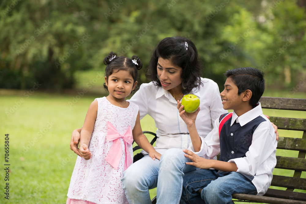 indian family outdoor eating healthy photo indian family outdoor eating healthy photo