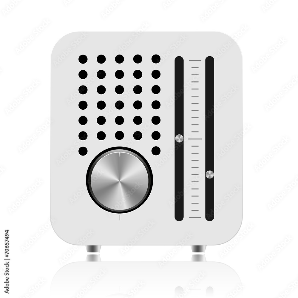 Obraz premium Vector Radio