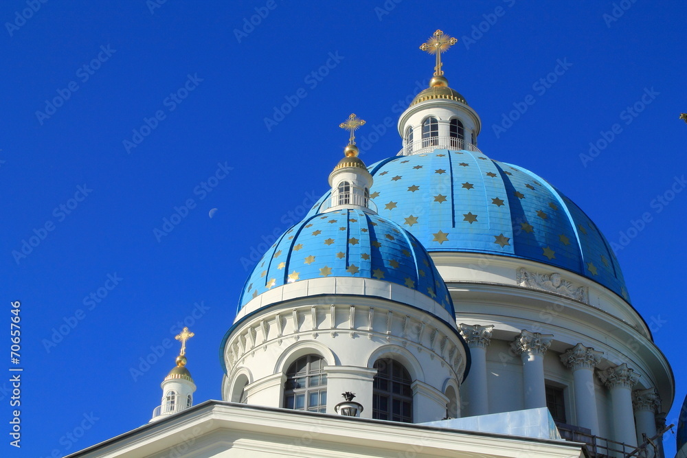 купола Троицкого Измайловского собора