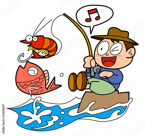Proverb-Throw a sprat to catch a whale
