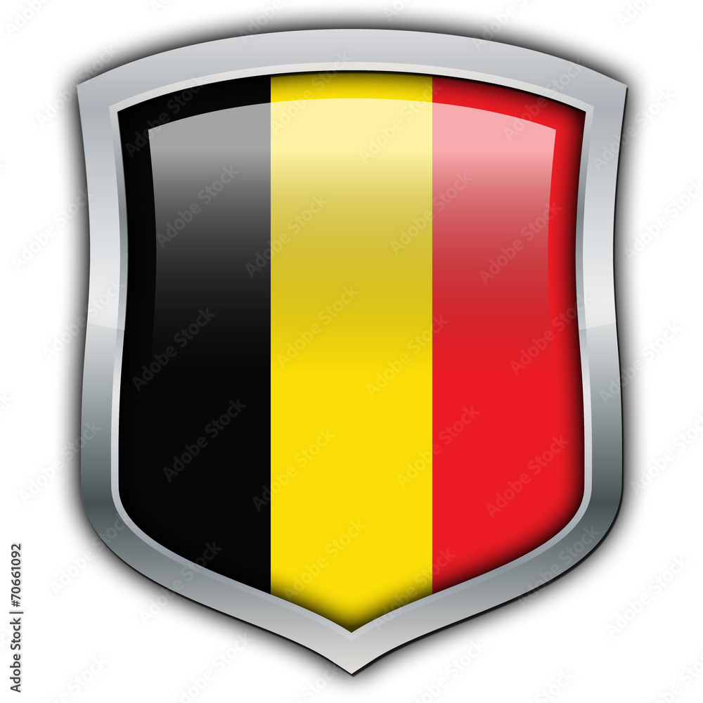 Fototapeta premium Belgium shield