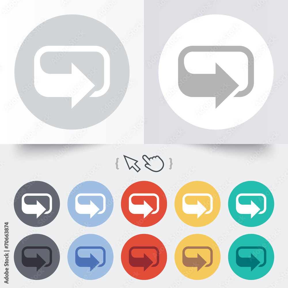 Rotation icon. Repeat symbol. Refresh sign. Rotation icon. Repeat symbol. Refresh sign.