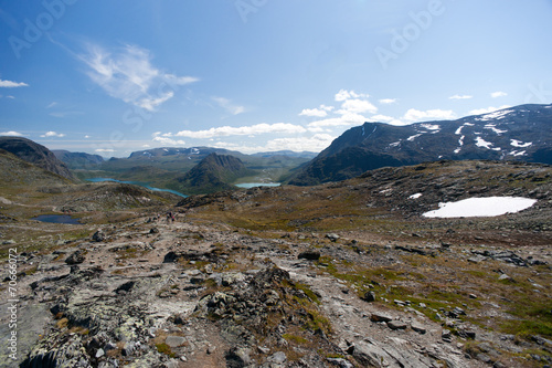 Fototapeta Naklejka Na Ścianę i Meble -  Besseggen Ridge in Jotunheimen National Park, Norway