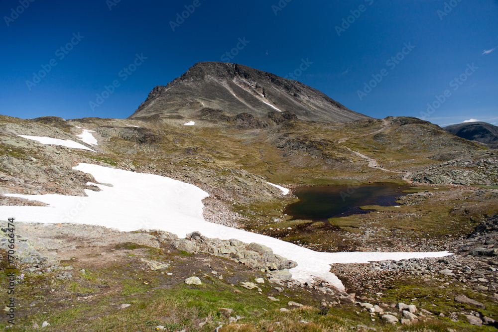 Besseggen Ridge in Jotunheimen National Park, Norway