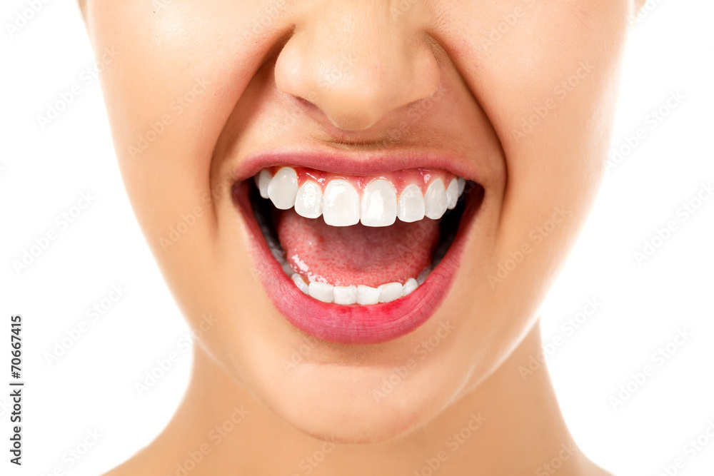Angry woman, white background, isolated. Angry woman, white background, isolated.