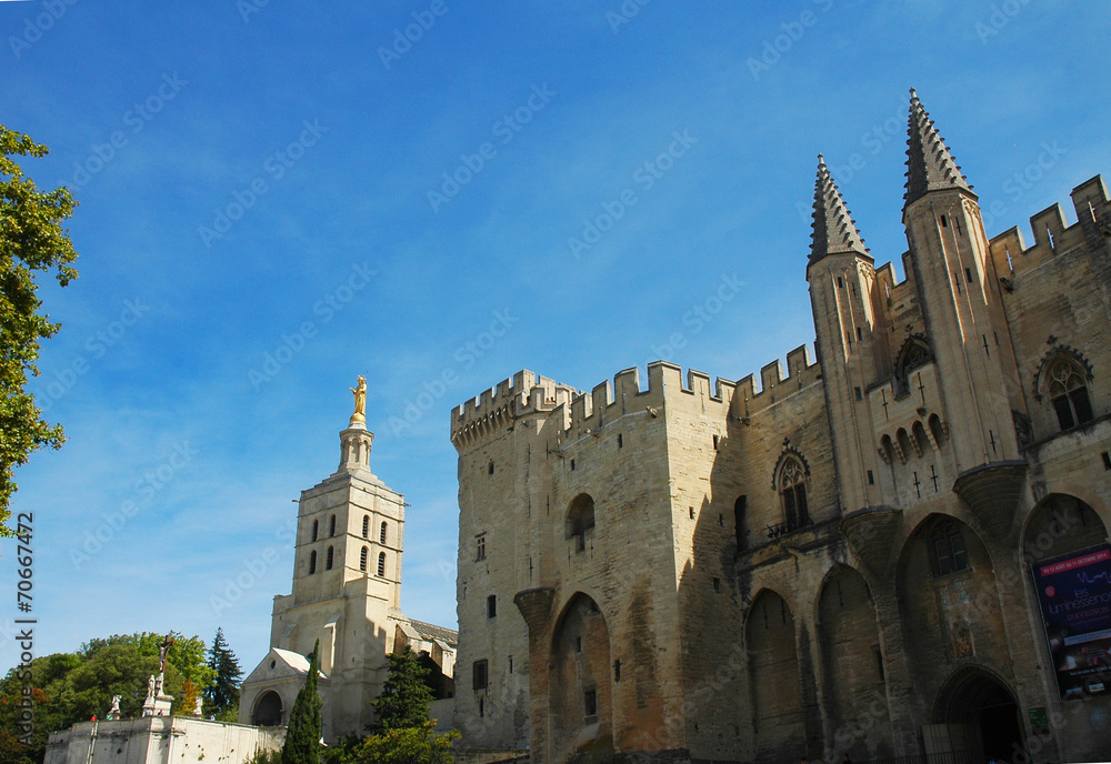 Palazzo dei Papi, Avignone, Provenza, Francia Palazzo dei Papi, Avignone, Provenza, Francia
