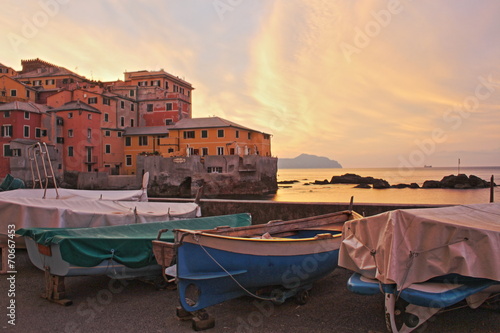 Tableau sur toile HDR gozzo all'alba