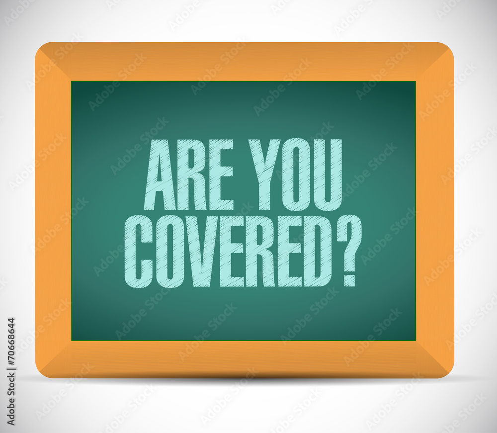 are you covered message illustration design are you covered message illustration design