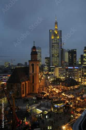 Weihnachten an der Hauptwache in Frankfurt