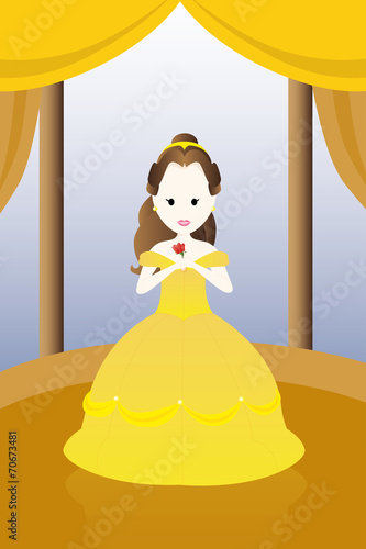 The yellow princess photo