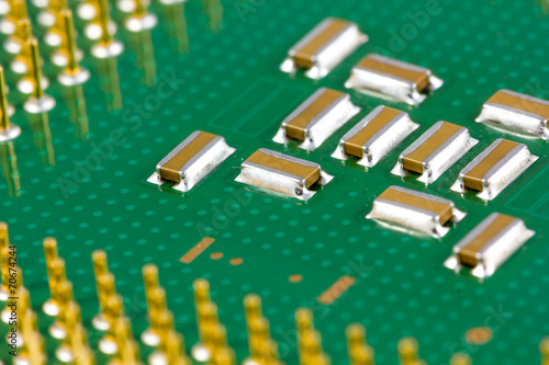 Small SMD capacitors on processor © petrsvoboda91